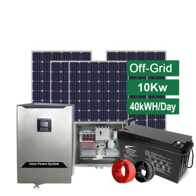 China Best Price Home Solar Power System Off Grid Solar System 5kw 1kw 3kw 5kw 8kw 10kw Off Grid For House for sale