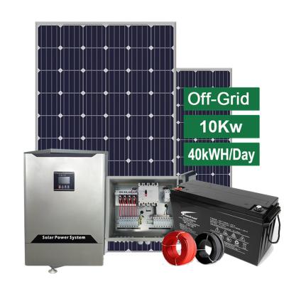 China China Domestic Hot Price Grid-tied Sand Roof Solar System 1kw 5kw 10kw Ground Solar Power System For Sale for sale