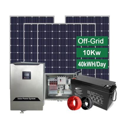 China Home Hybrid Solar Battery Energy Storage System 10kw 20kw 30kw Power Output for sale