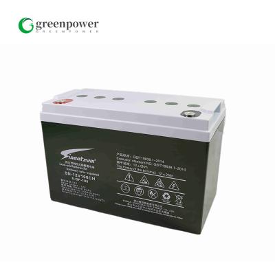 China Maintenance Free Lead Acid Batteries Sealed Lead Acid Batteries 100ah 150ah 200ah 250ah 12v Deep Cycle Hybrid Battery 1mw Solar System For House for sale