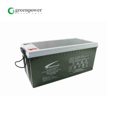 China Maintenance Free Lead Acid Batteries Best Rating Long Life Batteries Air To Ground Missile Gel Solar Powered Battery 250ah 200ah 100ah 12v for sale