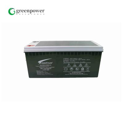 China Factory maintenance free lead acid batteries Deep Cycle Lead acid solar missile battery 12v 200ah 100ah price for sale for sale