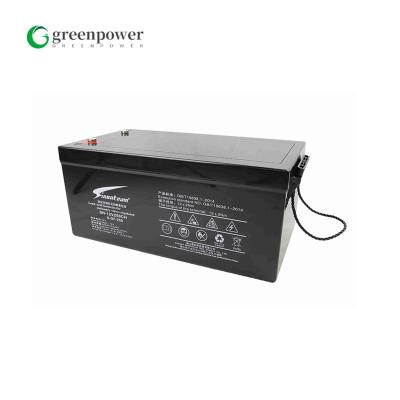 China Competitively priced 12v maintenance free lead acid batteries 12 volt air to ground gel solar energy storage battery 200ah 150ah 100ah for sale