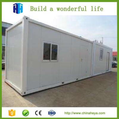 China Fully equipped flat pack storage container modular office building kit set houses for sale