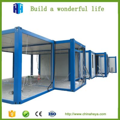 China low cost prefab foldable sandwich panel container house modular homes for sale