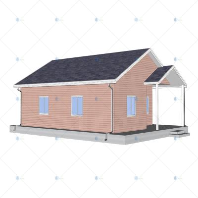 China Heya-2Q02 China 2-room house light gauge prefabricated steel house for children for sale