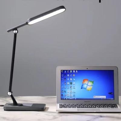 China Modern 5 Color Memory Port Adjustable Function Touch Control Graphite Desk Lamp With USB Charging for sale