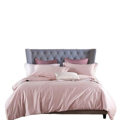 China Europead Nondisposable Embroidered Jacquard Soft Lace Comforter Set Full Cotton Hotel Sheet Comforter Cover Bedding Set Bedspread Set for sale