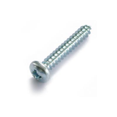 China Pan 2.2mm 2.9mm 3.5mm 4.2mm Galvanized Small Pan Head Tapping Screw for sale