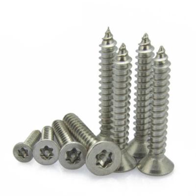 China Stainless Steel ST2.9 3.5mm 304 Stainless Steel 3.5mm Flat Countersunk Torx Tapping Screws 316 for sale