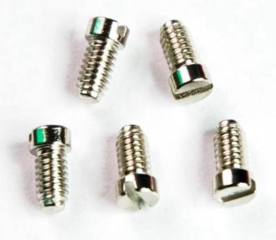 China Small size stainless steel precision m0.7 m1.0 m1.2 mini screw for watch mobile for sale