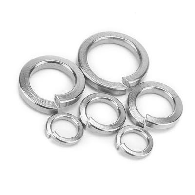 China Elastic Seal Stainless Steel Spring 304 Lock Washer M2 M2.5 M3 M4 M4 M5 M6 M8 M10 Gasket Split Lock Washers for sale