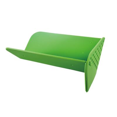 China Sustainable Easy To Hang Up 3.5Mm Thickness PP Green Foldable Kitchen Cutting Block Cutting Board Set Plastic Chopper for sale