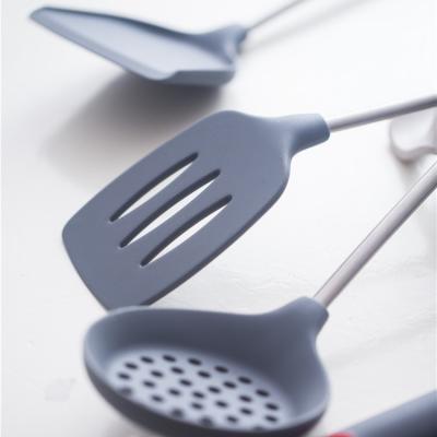 China Direct Selling Viable Comfortable Handle Factory Cheap Silicone Cookware Set Anti-Scalding Non-Stick Tool for sale