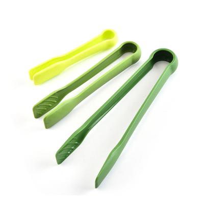 China Sustainable Eco Friendly Food Grade Wheat Straw Materials GRILL Tools 3pcs Plastic Food Tongs for sale