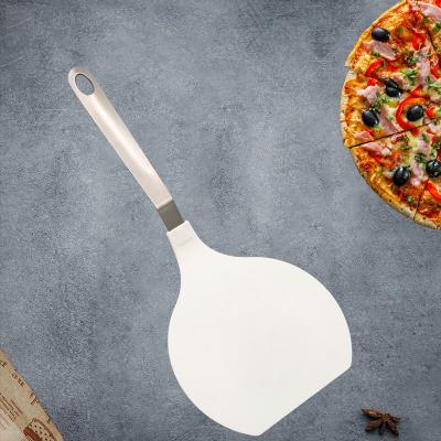 China Sustainable Supplies Cooking Tools Food Grade Nylon Material Stainless Steel Handle Pizza Shovel for sale