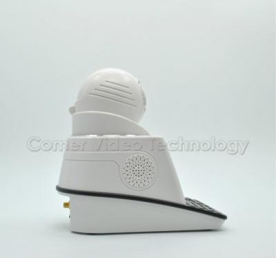 China Remote Control Plug And Play Dome CMOS P2P IP Camera HTTP / SMTP / DHCP for sale