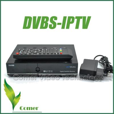 China Full HD 1080P USA IPTV+DVB-S2 BOX Network TV Box WITH Smart card Reader for sale