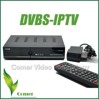 China Remote Control USA MPEG-4/2 DVB-S2+IPTV BOX With 3D Broadcasts for sale