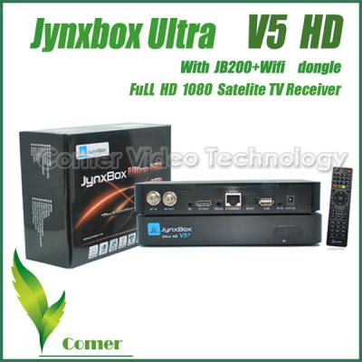 Cina Rendimento elevato dual core completo di Jynxbox V5 del ricevitore della televisione via satellite di HD 1080P in vendita