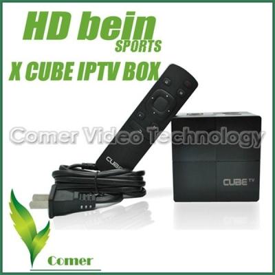 中国 HD の 200 チャネルが付いている人間の特徴をもつアラビア語 IPTV のセット トップ ボックス サポート Xbmc 販売のため