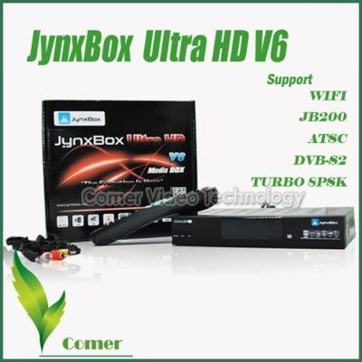 Chine Récepteur satellite Jynxbox V6 ultra Hd avec le module Doogle et JB200 de Wifi à l'intérieur à vendre