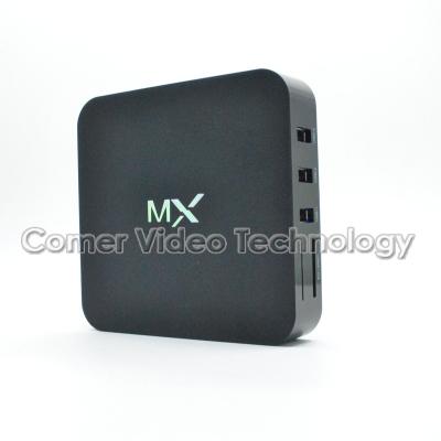 中国 MX HD 1080P 人間の特徴をもつ TV 箱の Amlogic AML8726 CPU 1.6 GHz の腕 8GB 否定論履積のフラッシュ 販売のため