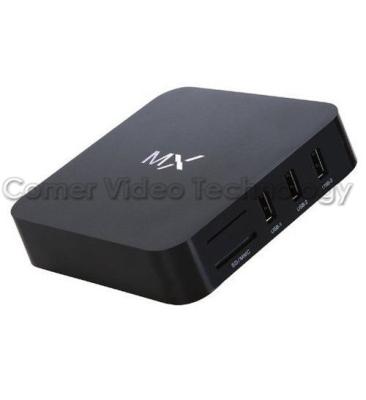 中国 1GB DDR3 WIFI の Amlogic AML8726 CPU TV 箱 MX 完全な HD 1080P 販売のため