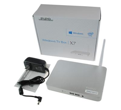 China PIPO X7 Mini-PC IPTV+DVB-S2 Viererkabel-Kern Fenster 8,1 Intel-Atom-Z3736F zu verkaufen