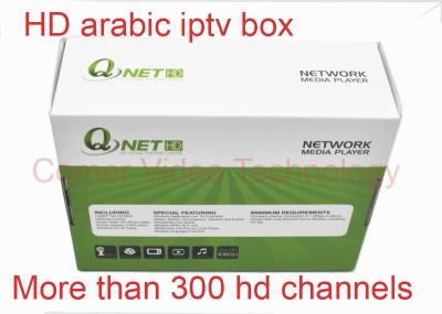 China Caja portátil 4In1 árabe de HD IPTV con 300 canales de televisión de HD en venta