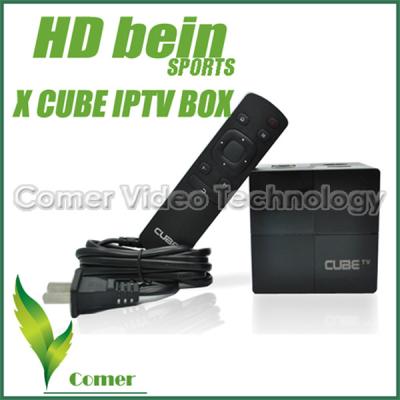 China Black Arabic Iptv Magic Box Free Shipping Fee Support Bein Sport Shipping From America for sale