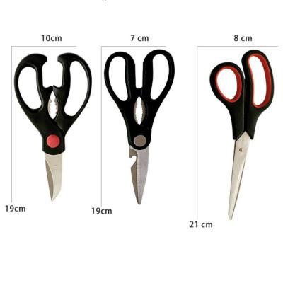 China Can Be Customized Kitchen Scissors Kitchen Shears Multi Purpose Non Slip Sharp Stainless Steel Poultry Shears Pizza Scissors Fabric Scissors for sale