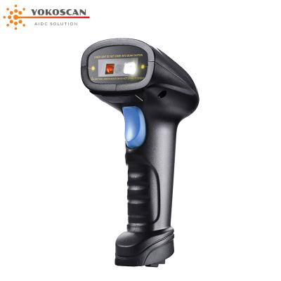 China Wireless 2D Barcode Reader PC+ABS YK-BWM3 BT Wireless Barcode Reader Handheld Scanner QR PDF417 Datamatrix EAN QR for sale