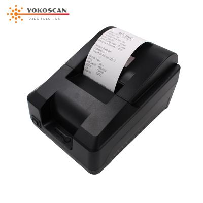 China Black And White Upright Thermal POS Printer 58mm USB/Ethernet Receipt Printer Connect POS Printer With CE FCC ROHS 58T for sale