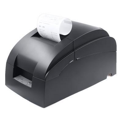 China Black and White Dot Matrix POS Receipt Printer 76mm USB + RS232 Interfaces with Cash Drawer Port for sale