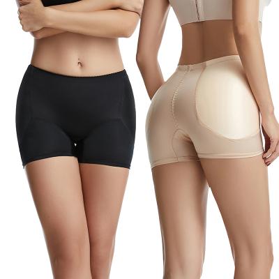 China Fajas Antibacterial Colombians Wholesale Custom Logo Shapewear Butt Tummy Control Padded Short Women Pants Body Shaper Hip Enhancer for sale