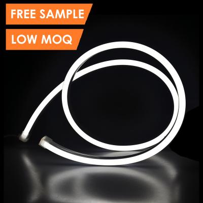 China Custom Project Free Sample Flexible Tube Strip LED Neon Lights Decoration 12V 24V Flex Rope Neon Light for sale