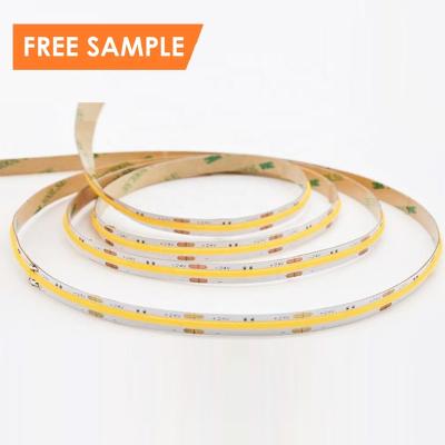 Κίνα Free Sample 2.8mm 4mm Project LED Strip COB 6mm 8mm 10mm RGBCW RGB RGBW 12V 24V COB LED Strip προς πώληση