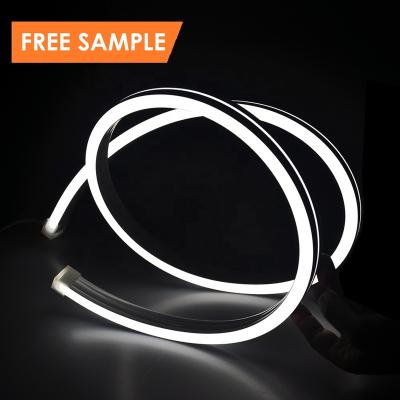 China Custom Decoration Flex Rope Neon Light Strip 12V 24V Silicone Tube Neon Lamp Flexible Project Strip for sale