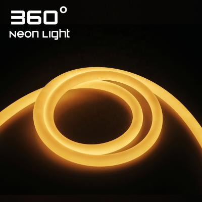 China LANDSCAPE silicone 360 ​​degree led flexible strip tube rope neon light custom diy neon light for rooms for sale