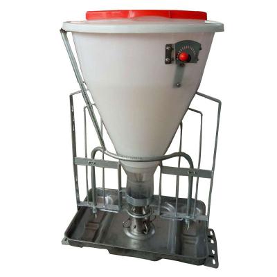 China Farms Hot sellingAutomatic pig feeder 80L dry wet  feeder with Stainless steel 304 feed pan for pig for sale