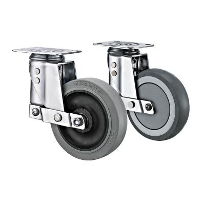 China Other Shockproof Spring Caster Caster Wheels 3