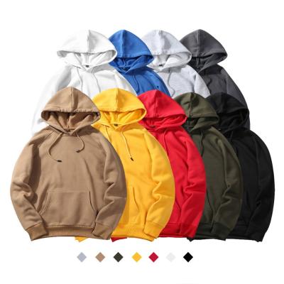 China Anti-Wrinkle OEM Men Hoodie Set Sweatshirt 50% Cotton 50% Polyester Long Sleeve Printed Pullover Oversized Hoodies for sale