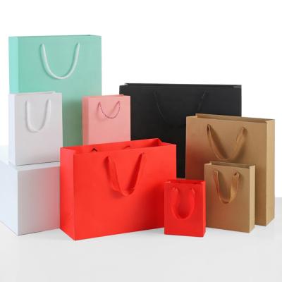 China China Supplier Customized Recyclable Factory, Custom Paper Packaging Bags With Logo Paper Bag Logo / for sale