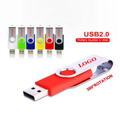 China Metal Usb 2.0 Swivel Usb 4gb 8gb Drive Memory Stick Free Color Custom Pen Drive Flash Logo Printing Pen Drive Wholesale for sale