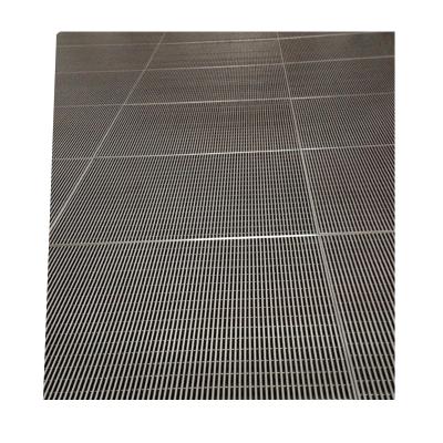 China 304 Stainless Steel Anti-Slip Floor Mats / Entrance Mats / Dust Collection Mats for sale