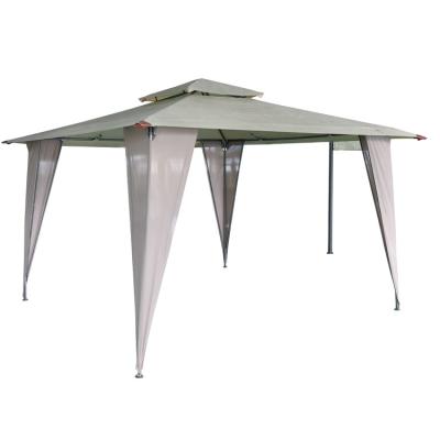 China Portable Outdoor Folding Outdoor Gazebo Tent Folding Garden Leisure Canopy Waterproof Gazebo 3.5x3.5 for sale