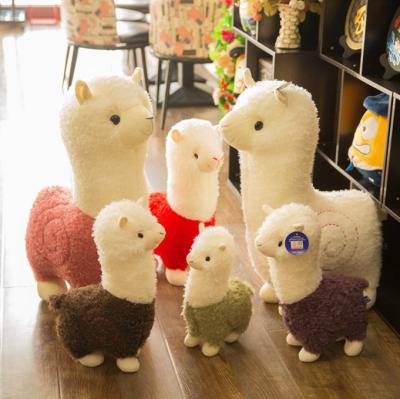 China 2022 Fast Delivery OEM Christmas Plush Sheep Plush Toy Animals Large Stuffed Animal Toys Eco-friendly Custom Made Sheep Plush Toy for sale