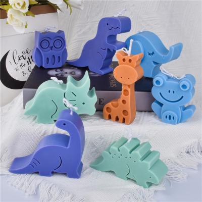 China Yzora Sustainable Fast Delivery Amazon Top Selling High Quality Custom Silicone DIY Animals Candle Mold for sale