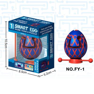 China 2022 Maze Ball Puzzle Smart Egg Egg Relaxation Stirrer Plastic Educational Toys Toys Easter for sale